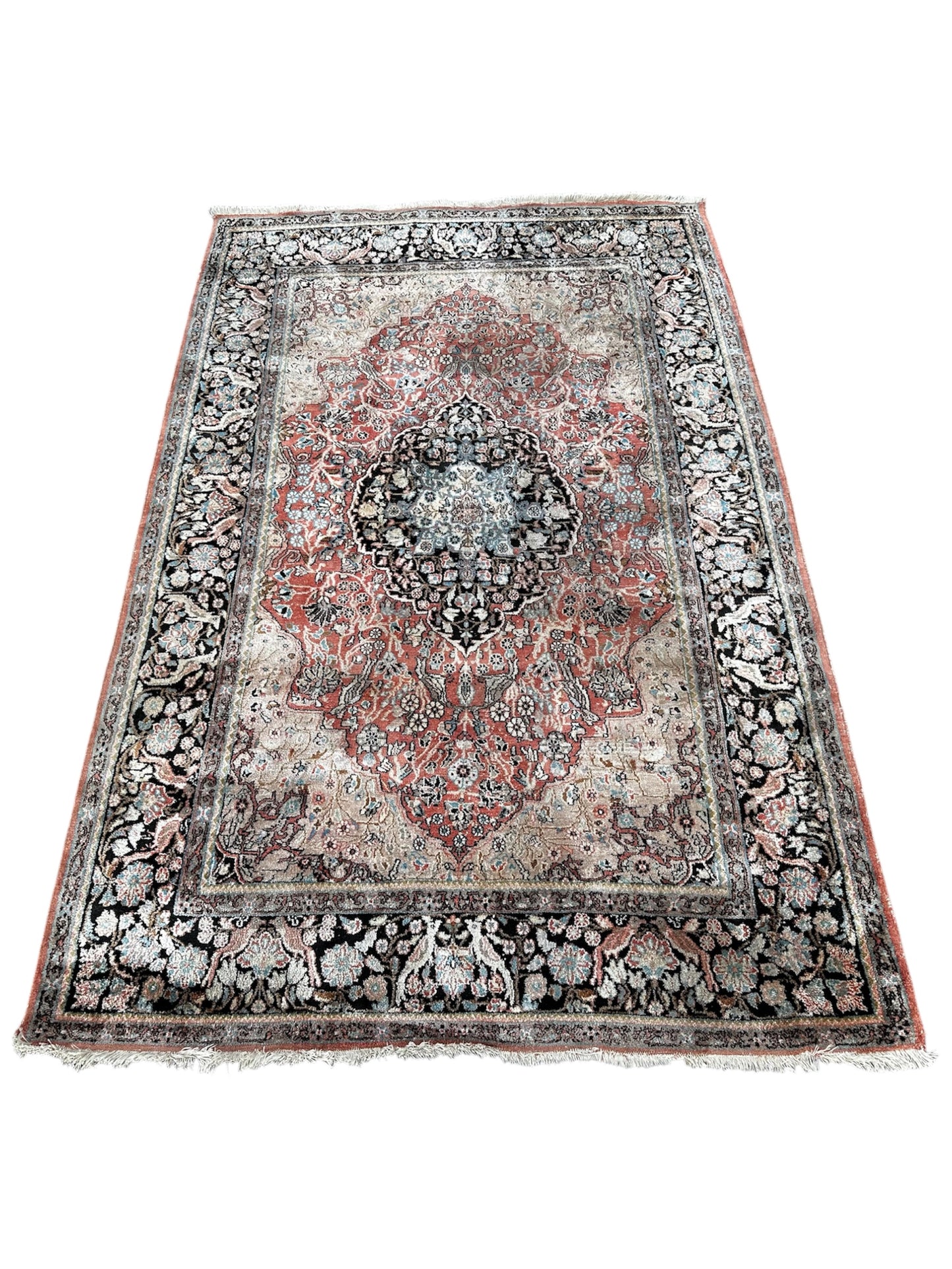 Tapis turc en soie 220cm x 140cm