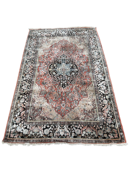 Tapis turc en soie 220cm x 140cm