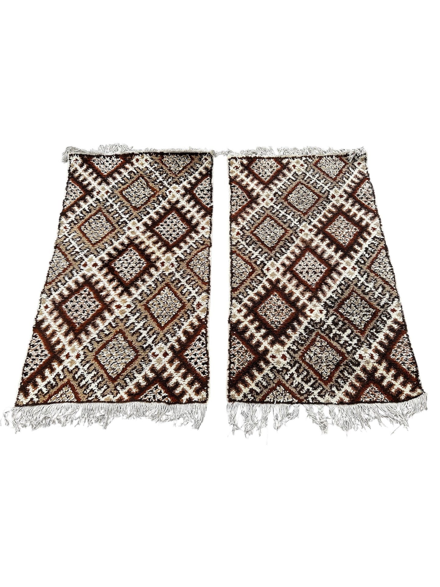 Paire de tapis berbère 140cm x 80cm