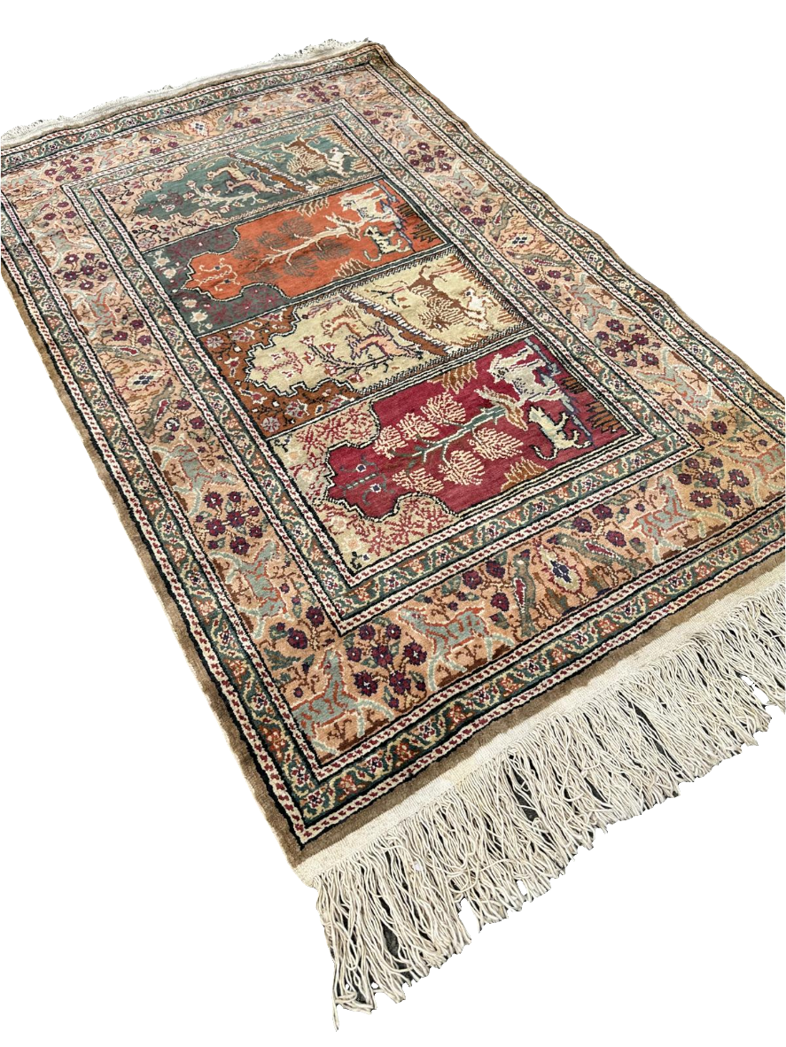 Tapis turc fait main 150cm x 90cm