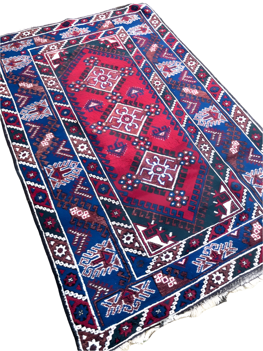 Tapis Turc fait main - 189cm x 118cm