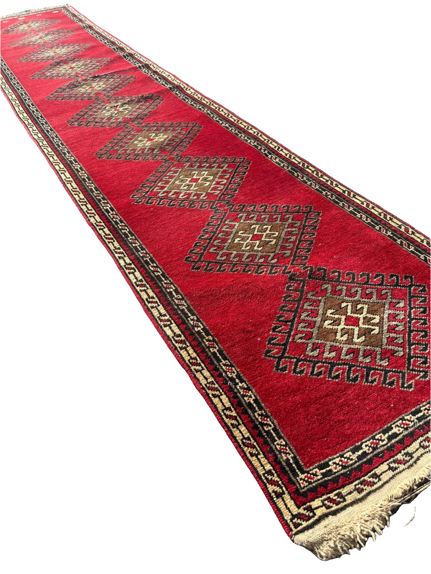 Tapis persan de couloir 4m