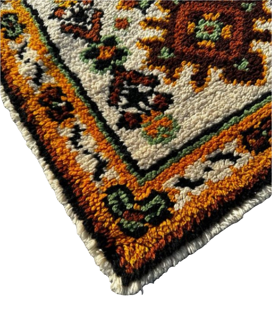 Tapis de style oriental 136cm x 70cm