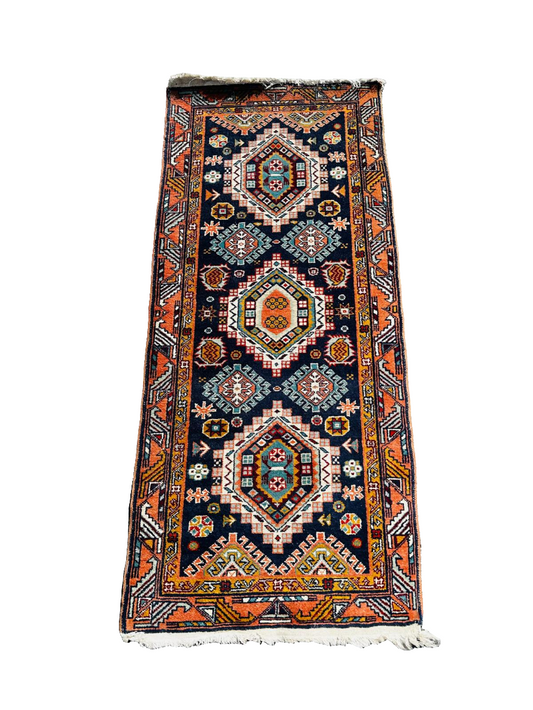 Tapis persan fait main 140cm x 60cm