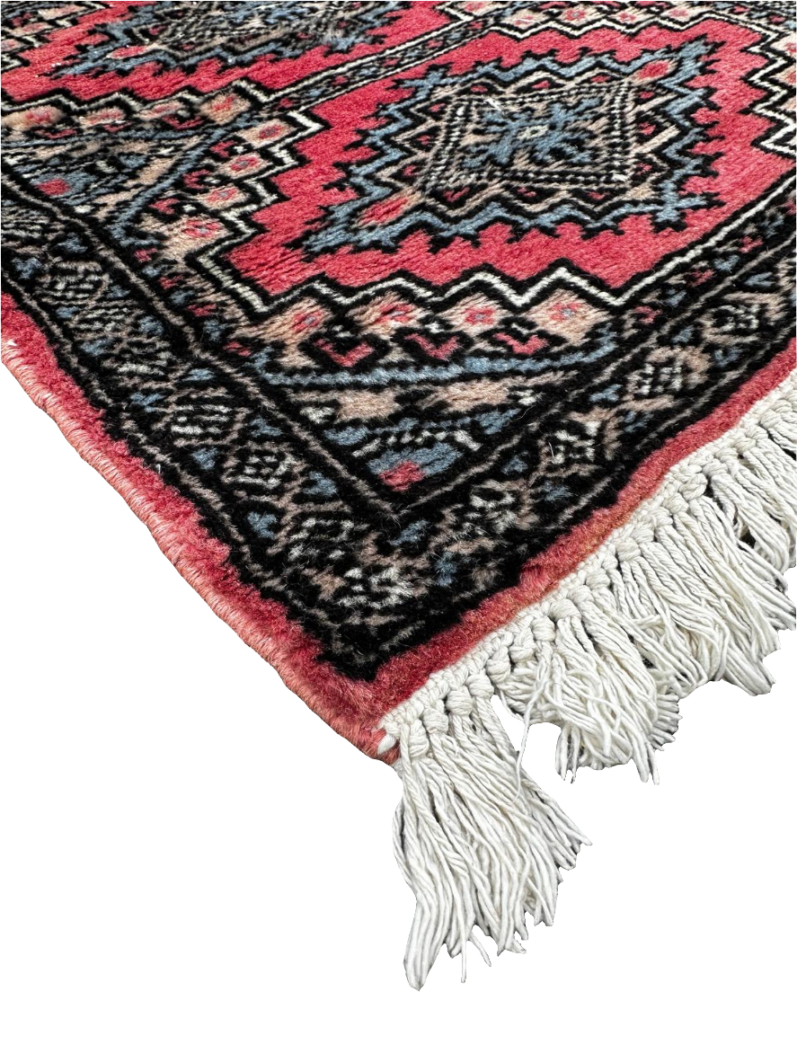 Tapis persan carré fait main