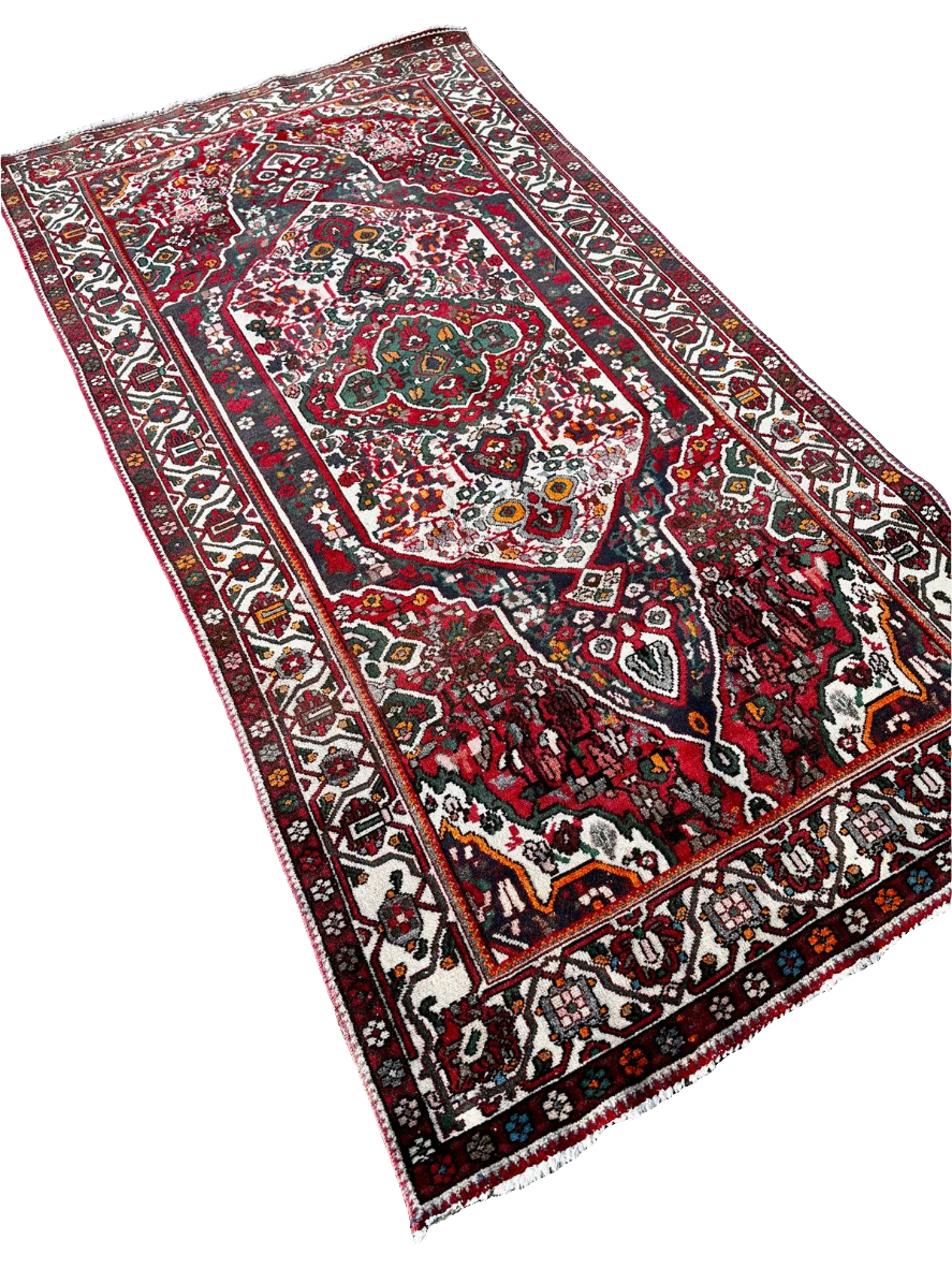 Tapis Hamadan fait main - 298cm x 154cm