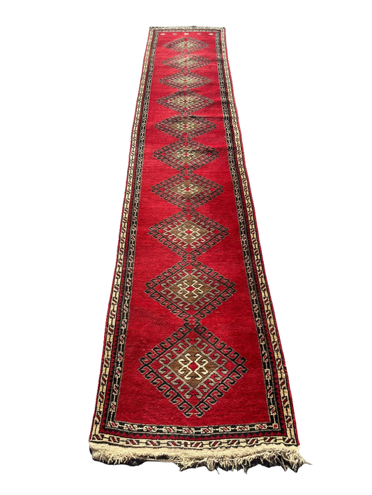Tapis persan de couloir 4m