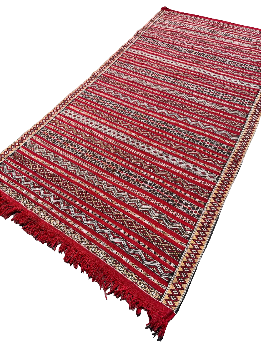 Tapis kilim fait main 2m x 1m