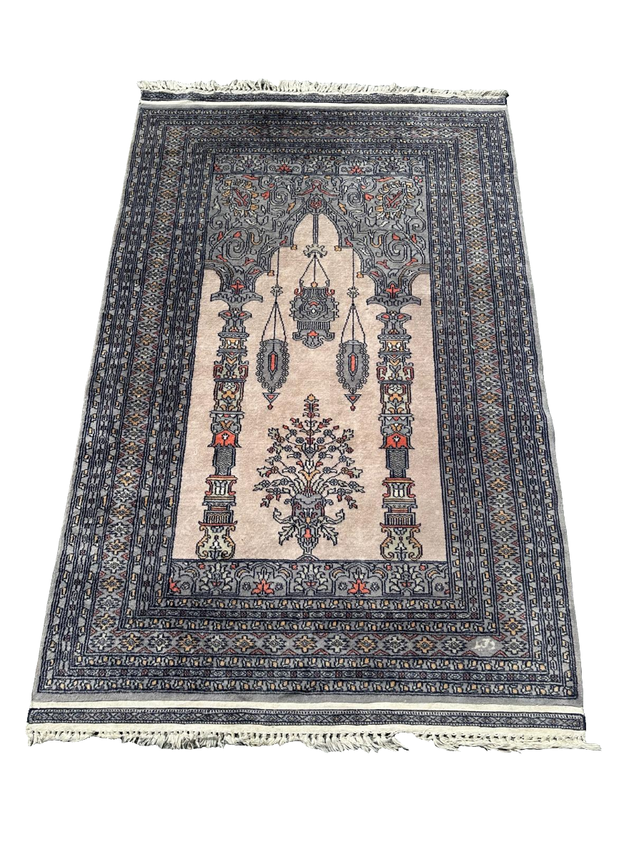 Tapis pakistanais fait main 2m x 1,2m