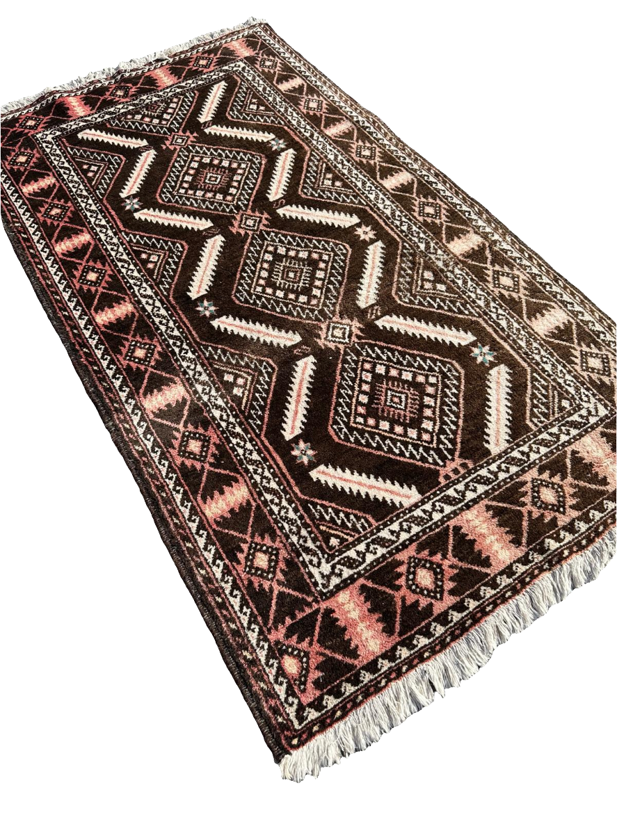 Tapis persan fait main 210cm x 110cm