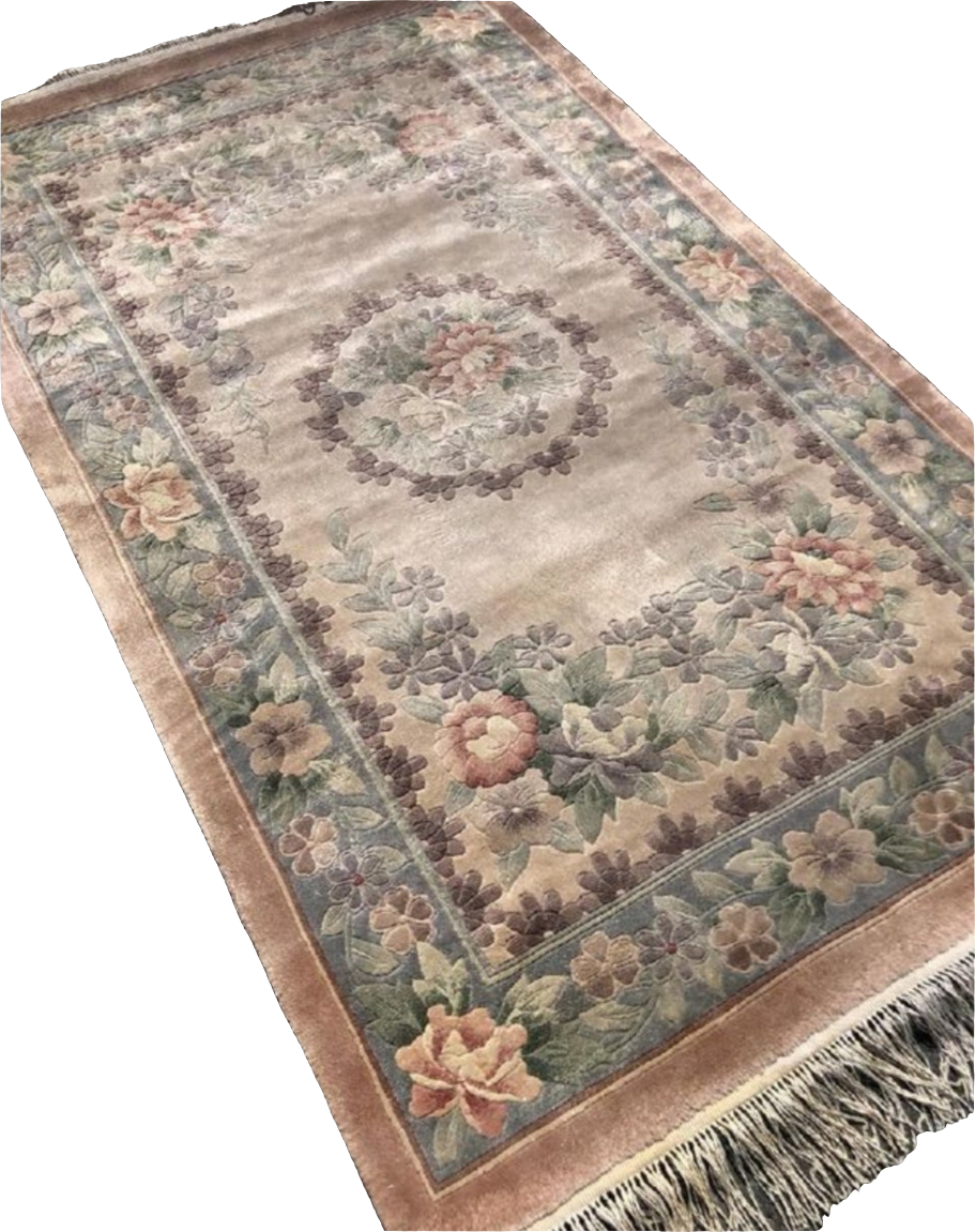 Tapis chinois fait main 1,6m x 1m