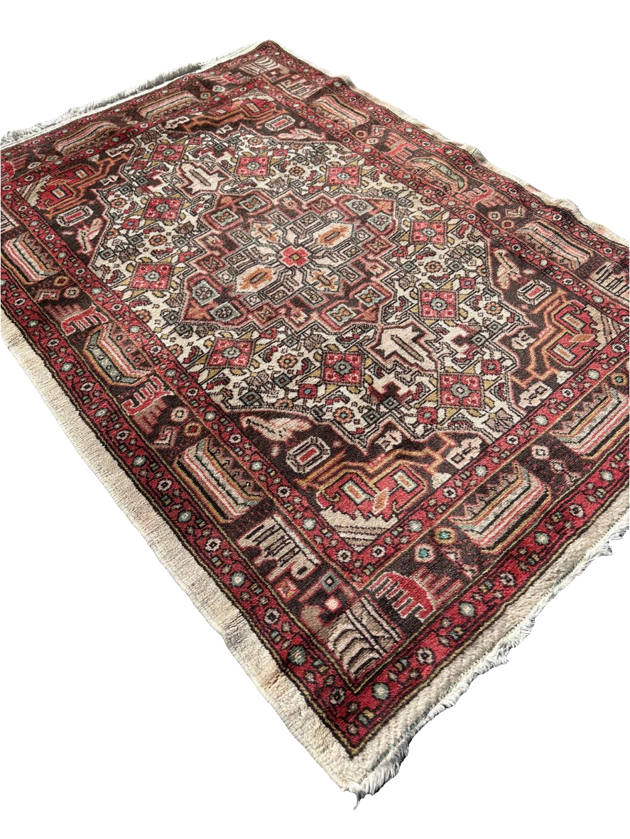 Tapis persan fait main 1,5m x 1m