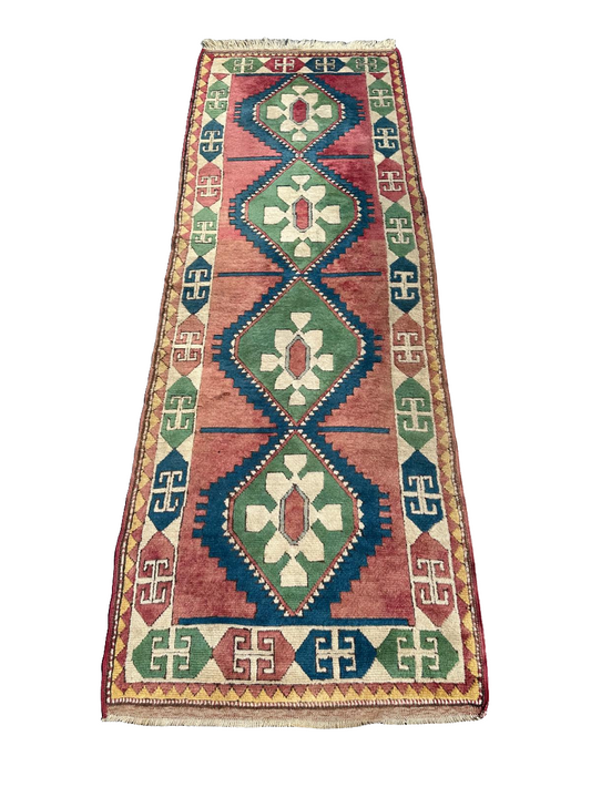 Tapis de couloir turc 260cm x 90cm