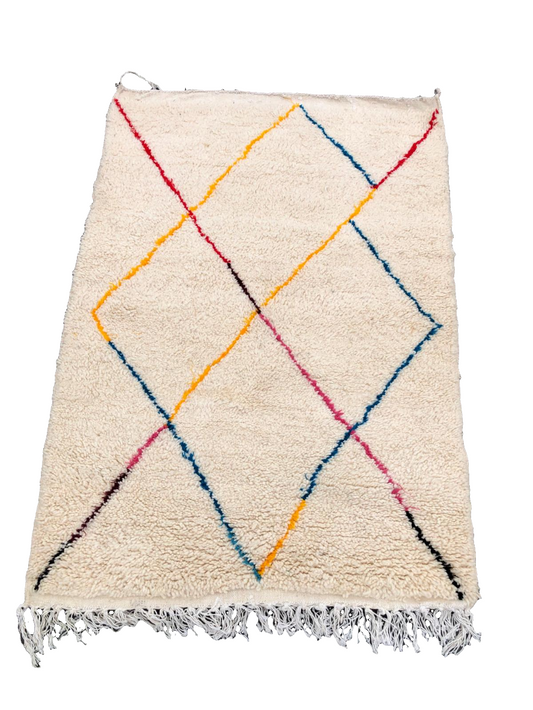 Tapis Berbère fait main - 165cm x 110cm
