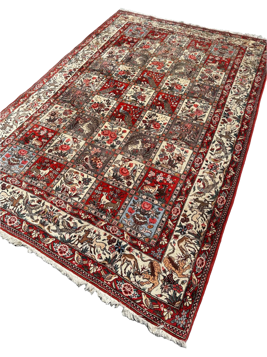 Grand Tapis persan fait main 320cm x 210cm