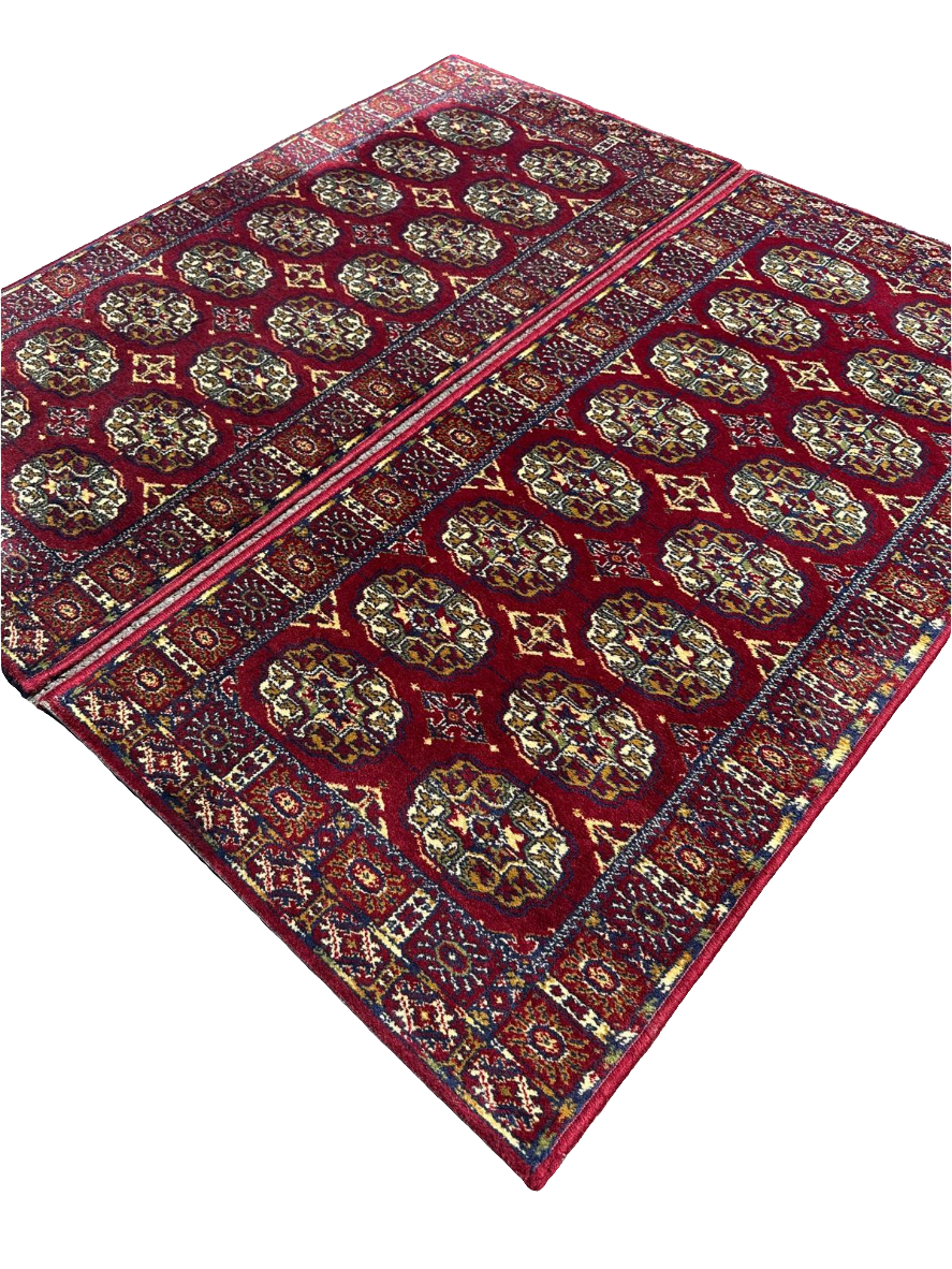 Paire de tapis orientaux 147cm x 70cm