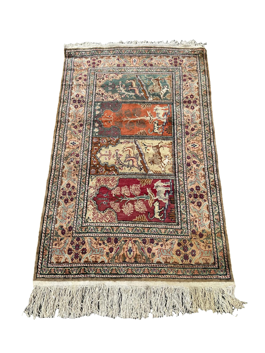 Tapis turc fait main 150cm x 90cm