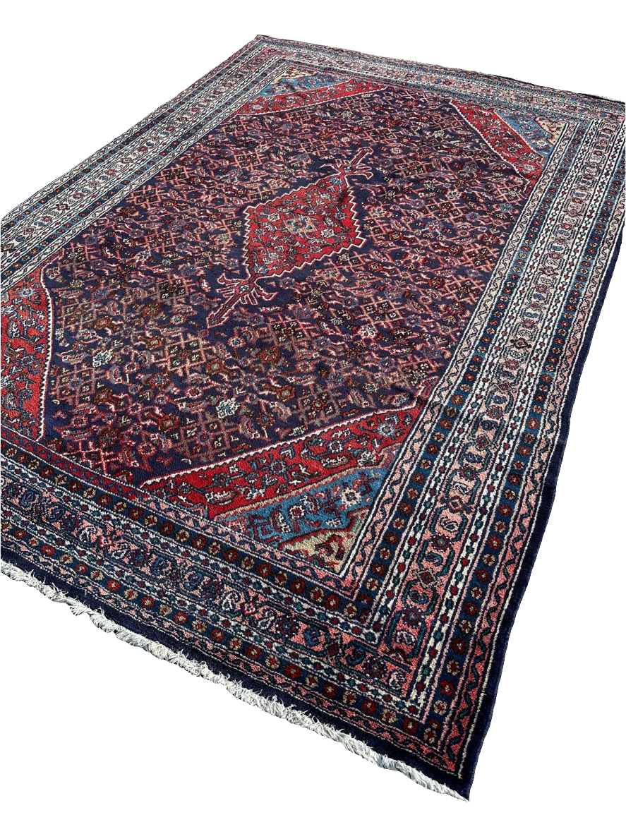 Très grand tapis Persan fait main - 364cm x 257cm