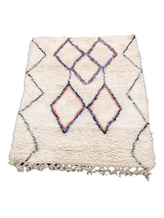 Tapis Berbère Marocain fait main - 160cm x 115cm