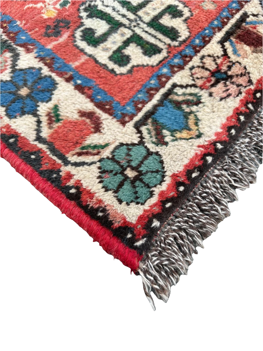 Tapis persan fait main carré 2m x 2m