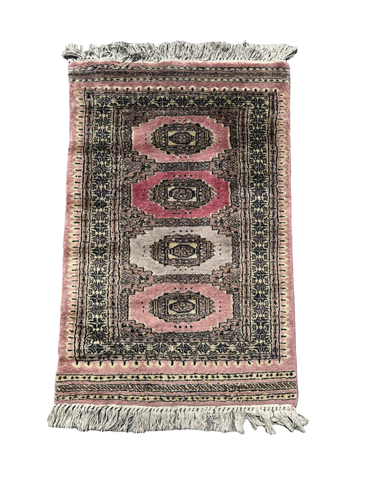 Tapis pakistanais fait main 1m x 0,6m