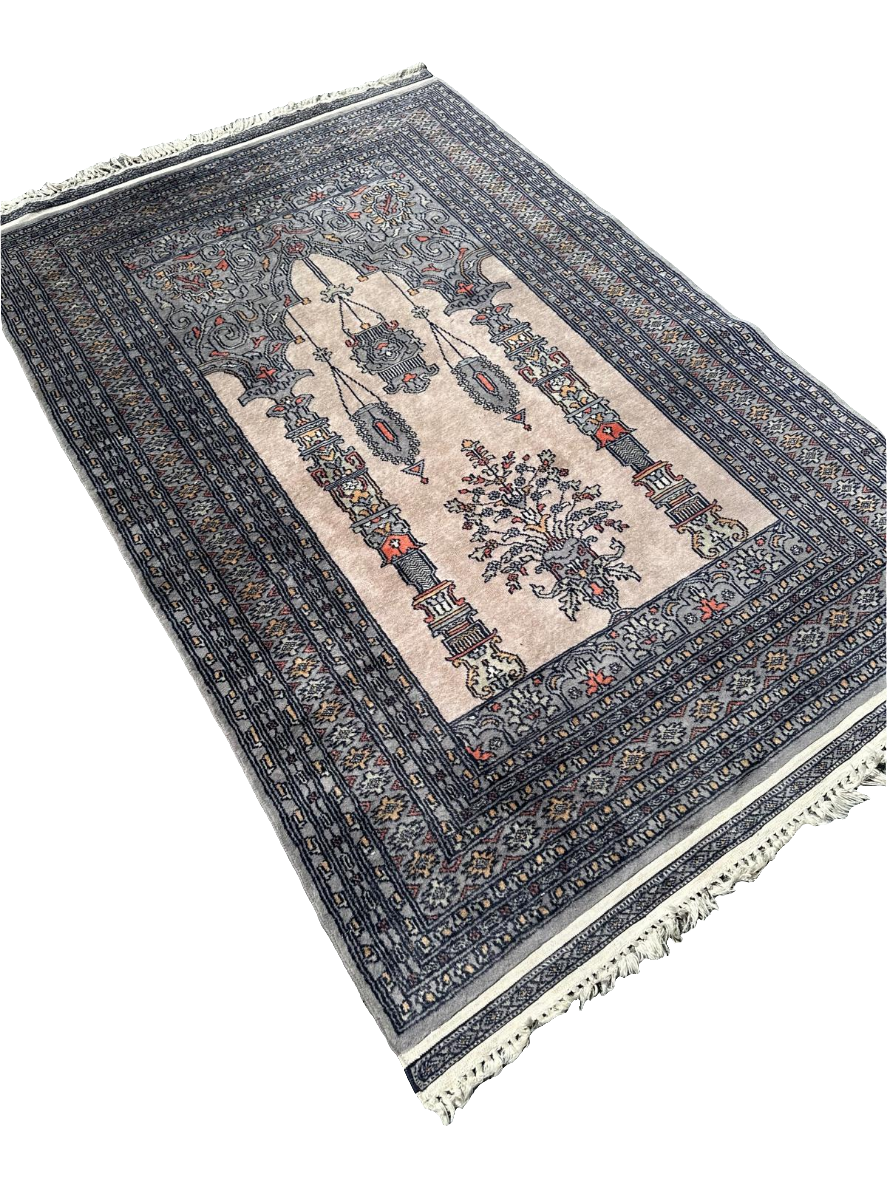 Tapis pakistanais fait main 2m x 1,2m