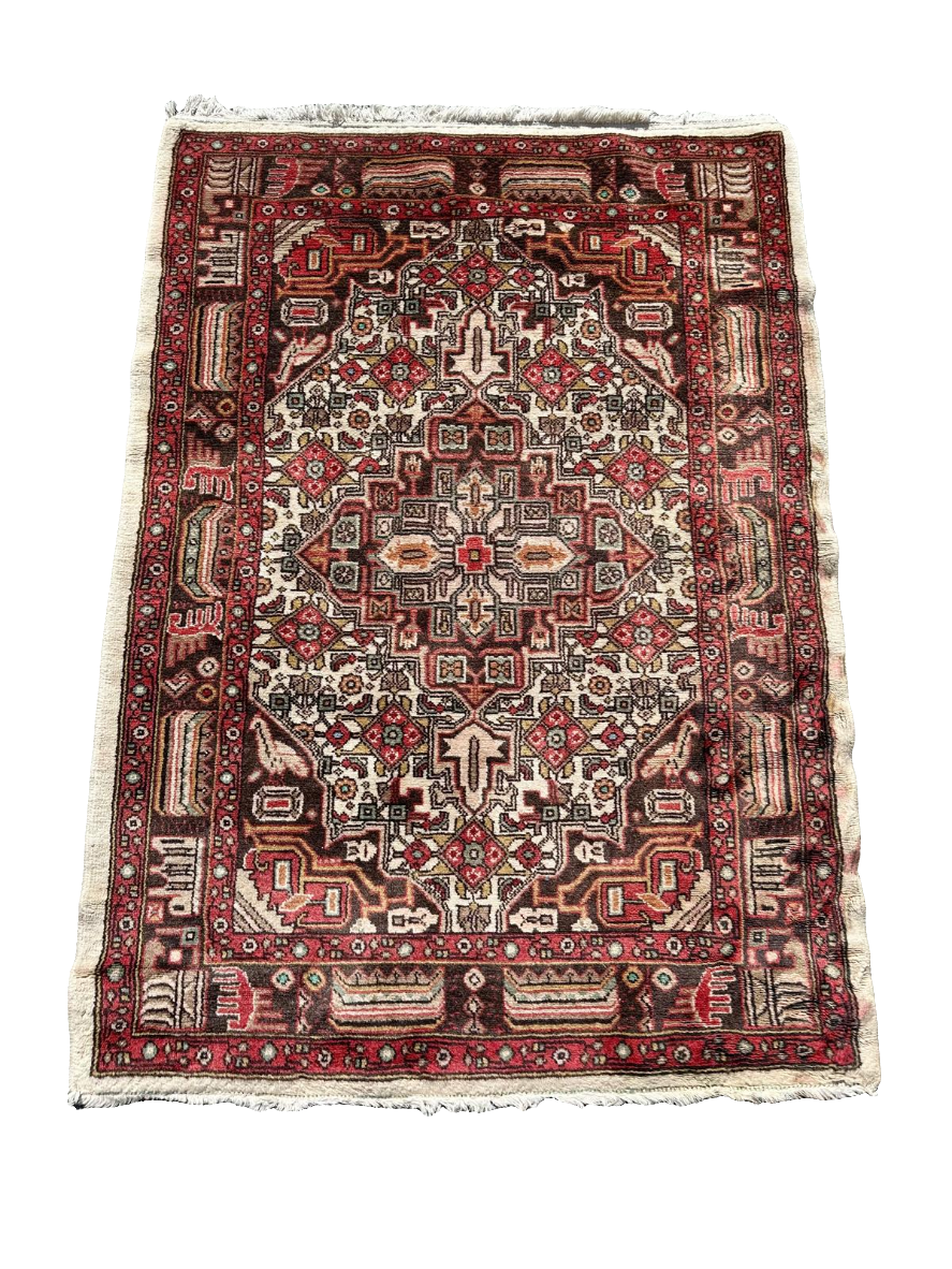 Tapis persan fait main 1,5m x 1m