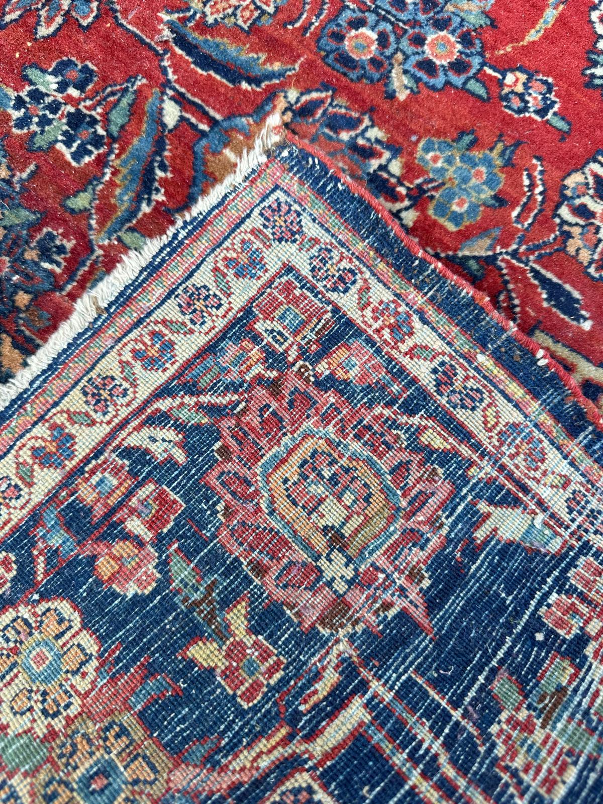 Tapis persan fait main