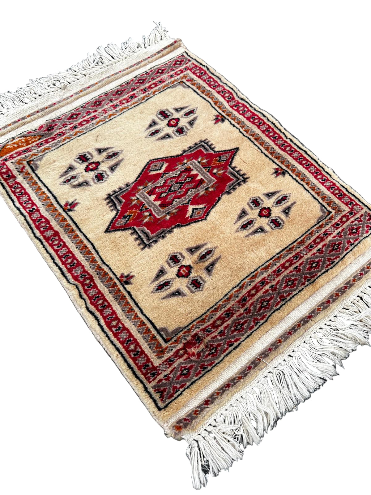 Tapis persan carré 70cm x 50cm
