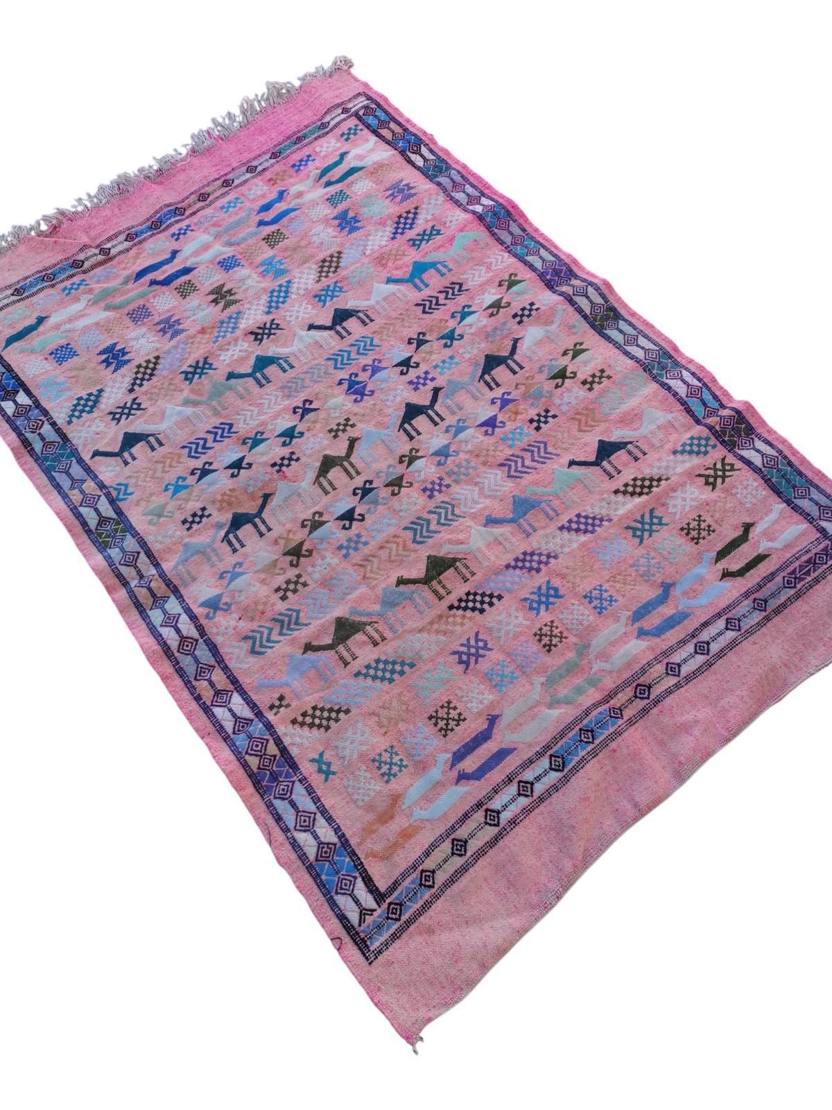 Tapis kilim fait main 140cm x 100cm