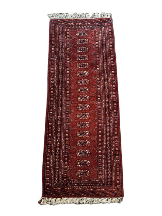 Tapis oriental de couloir, fait main 180cm x 70cm