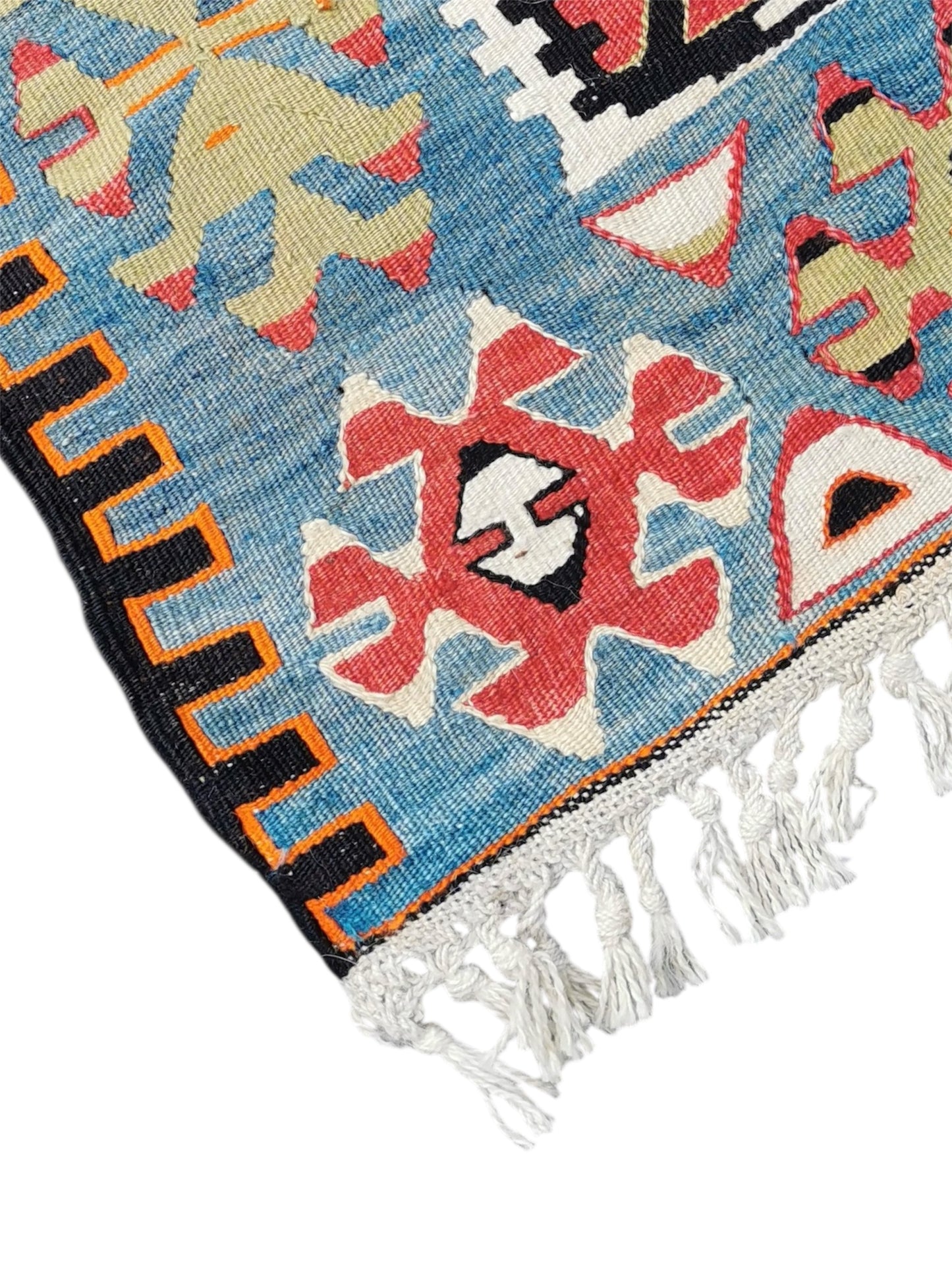 Tapis kilim fait main 1,3m x 0,9m