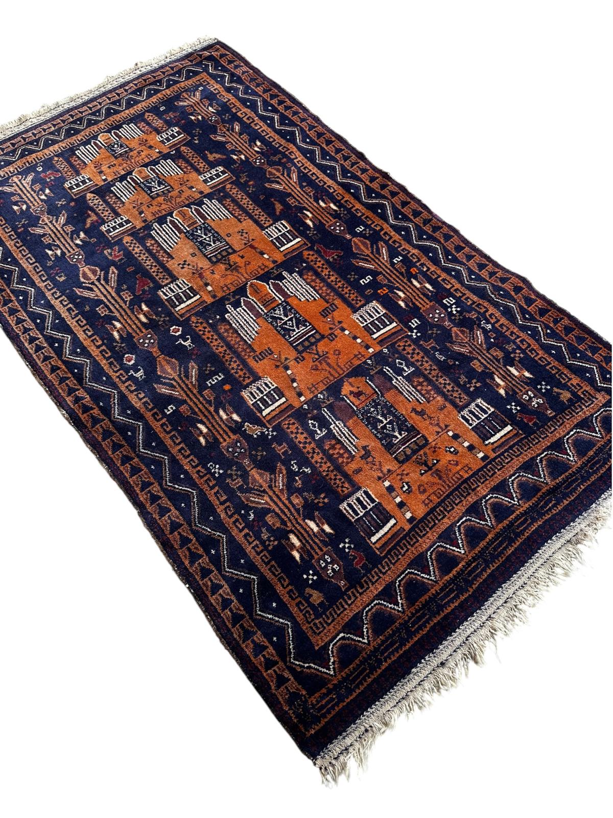 Tapis persan fait main