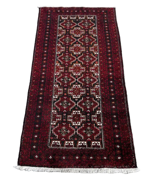 Tapis baloutch fait main 220cm x 110cm