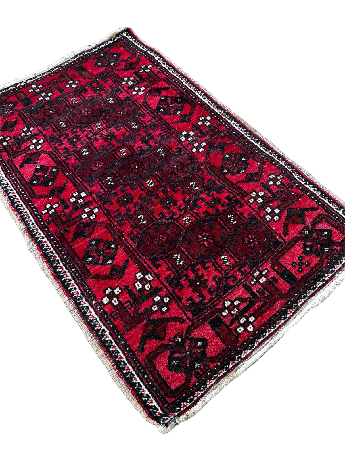 Tapis persan fait main 85cm x 53cm