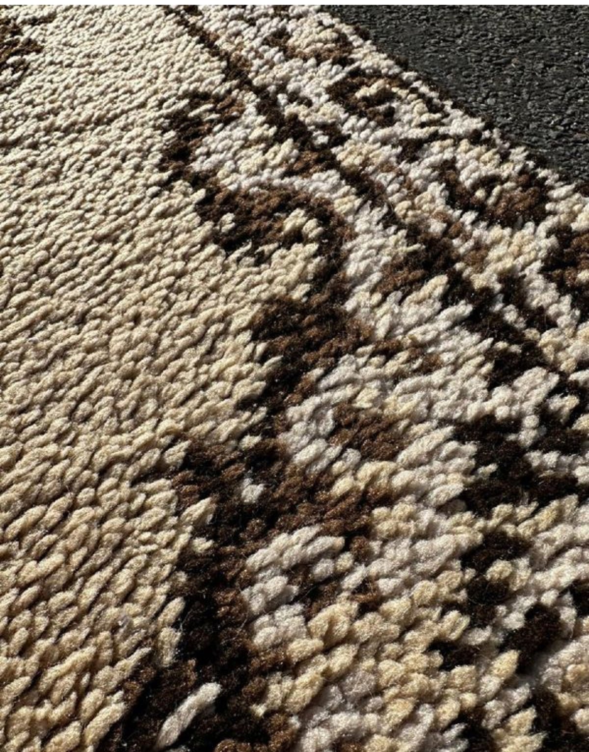 Tapis de style oriental en laine 110cm x 70cm