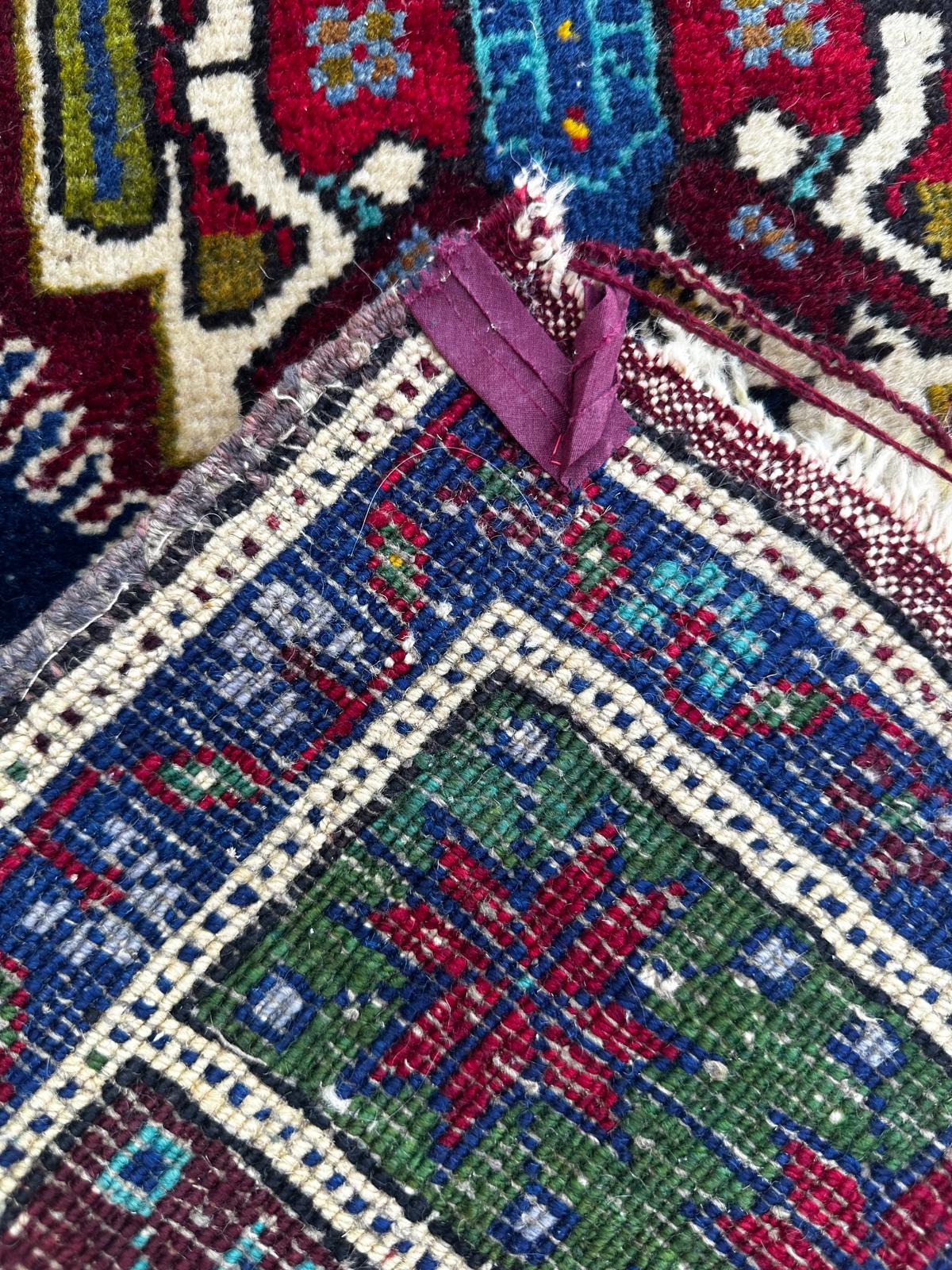 Tapis persan fait main 110cm x 50cm