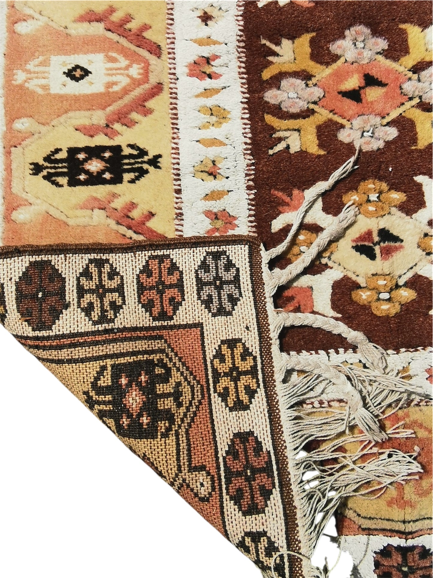 Tapis Turc fait main 1,4m x 0,9m