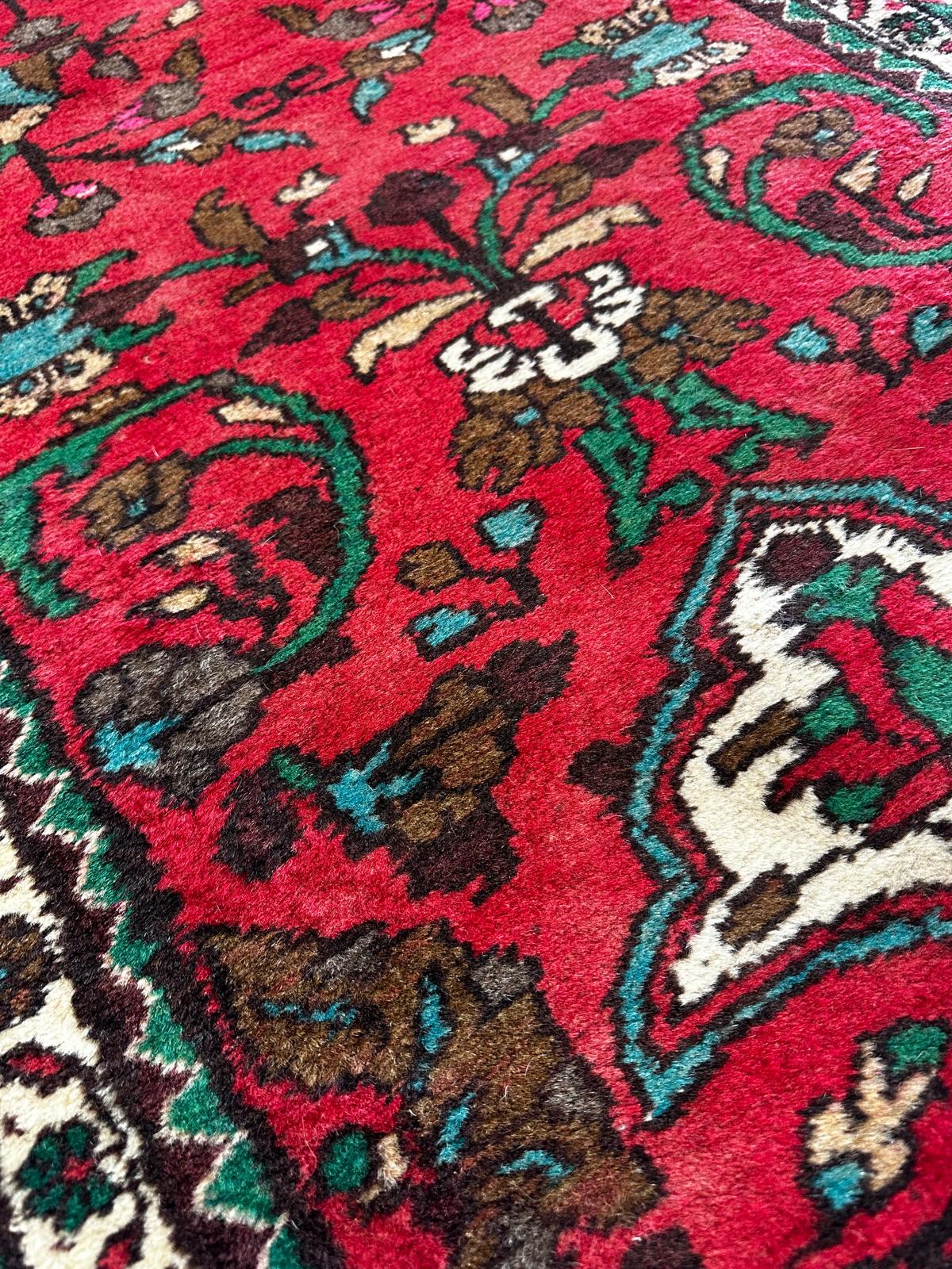 Tapis persan de couloir fait main 290cm x 70cm