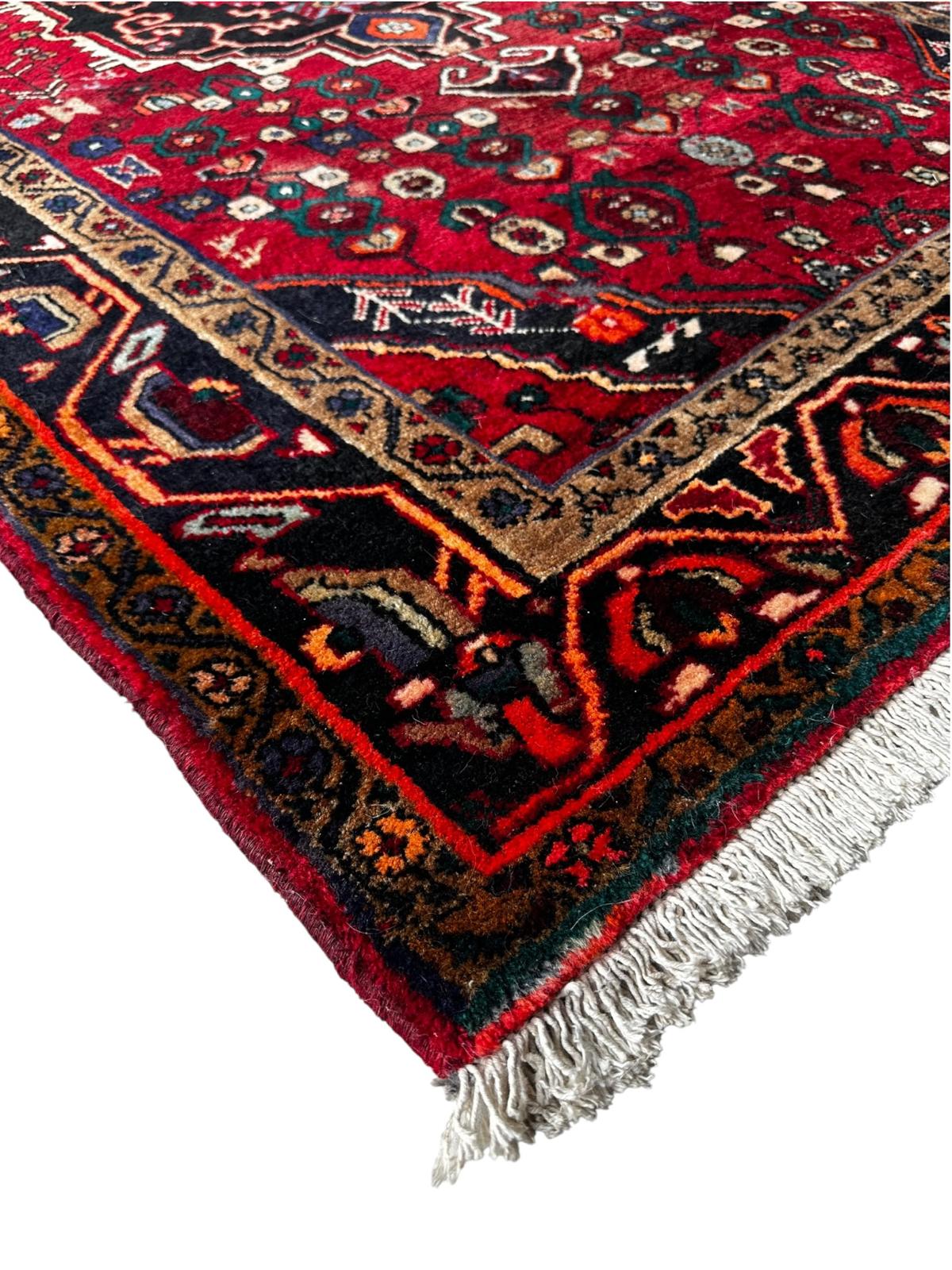 Tapis Hamadan fait main 125cm x 210cm