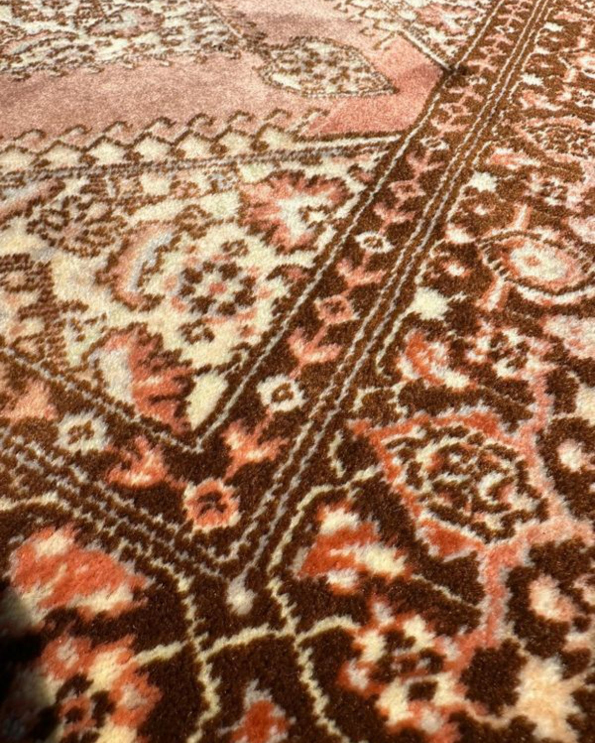 Tapis de style oriental en laine 90cm x 70cm