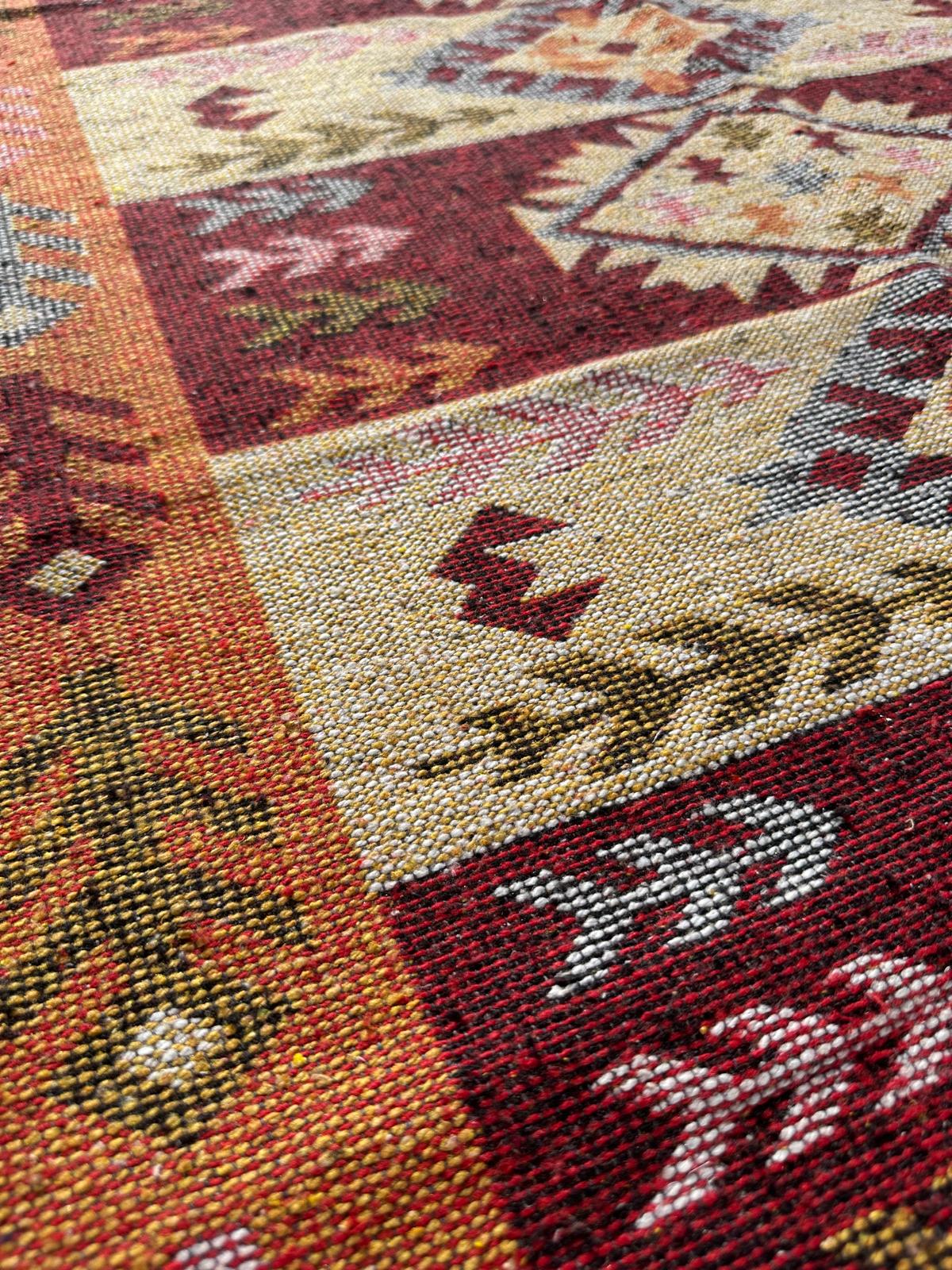 Tapis de style kilim 2m x 1m