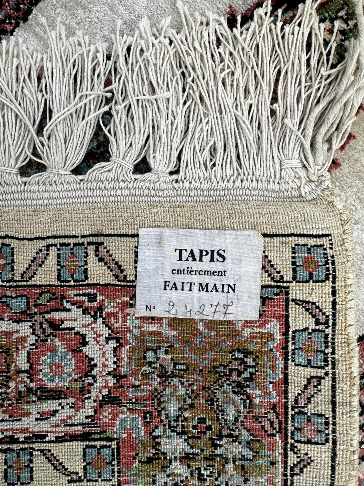 Tapis turc en soie 160cm x 90cm