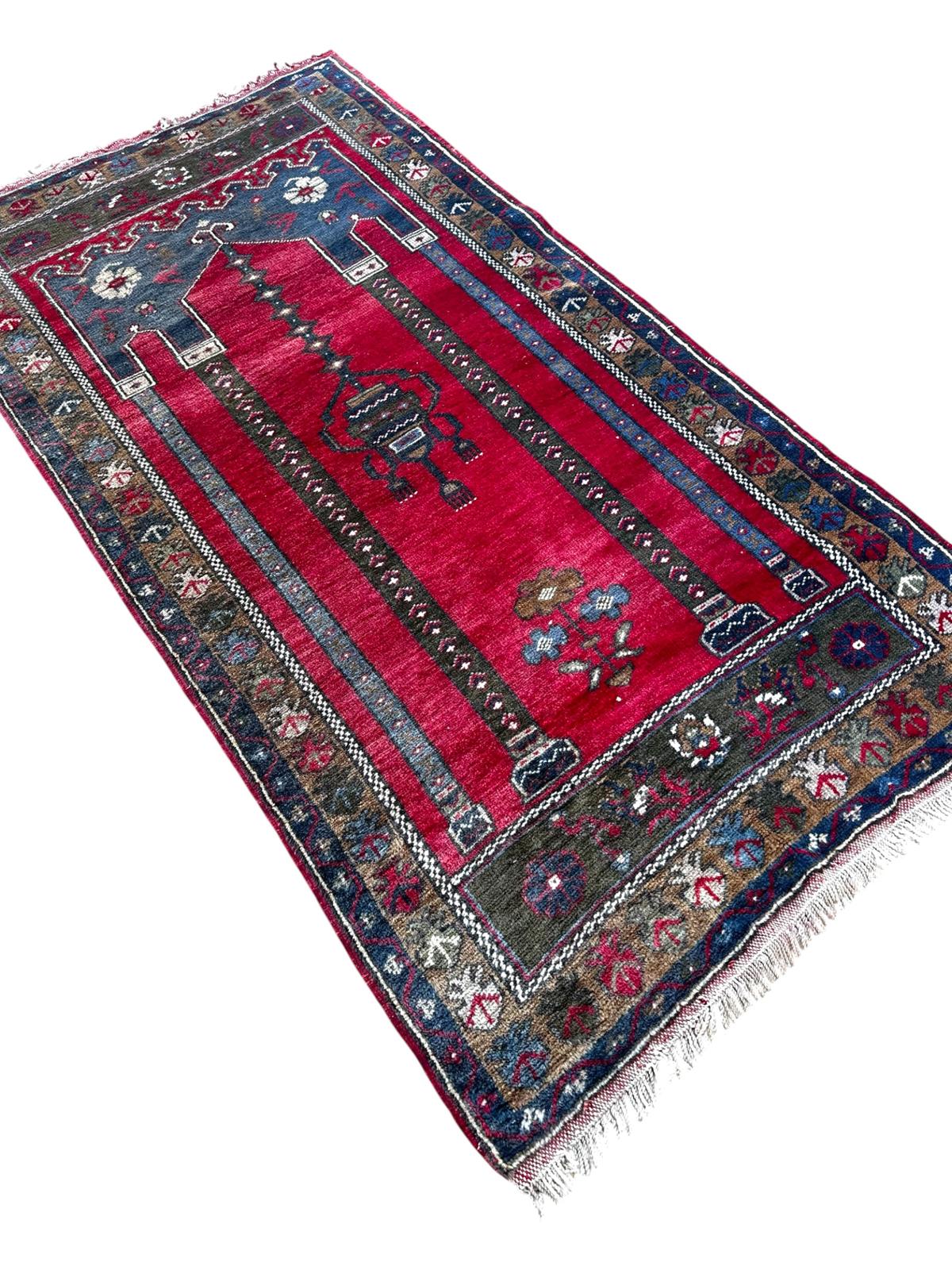 Tapis turc fait main 170cm x 90cm