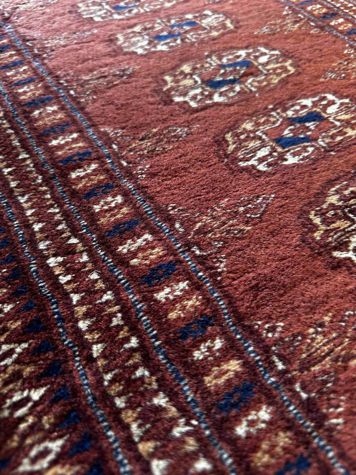 Tapis oriental de couloir, fait main 180cm x 70cm