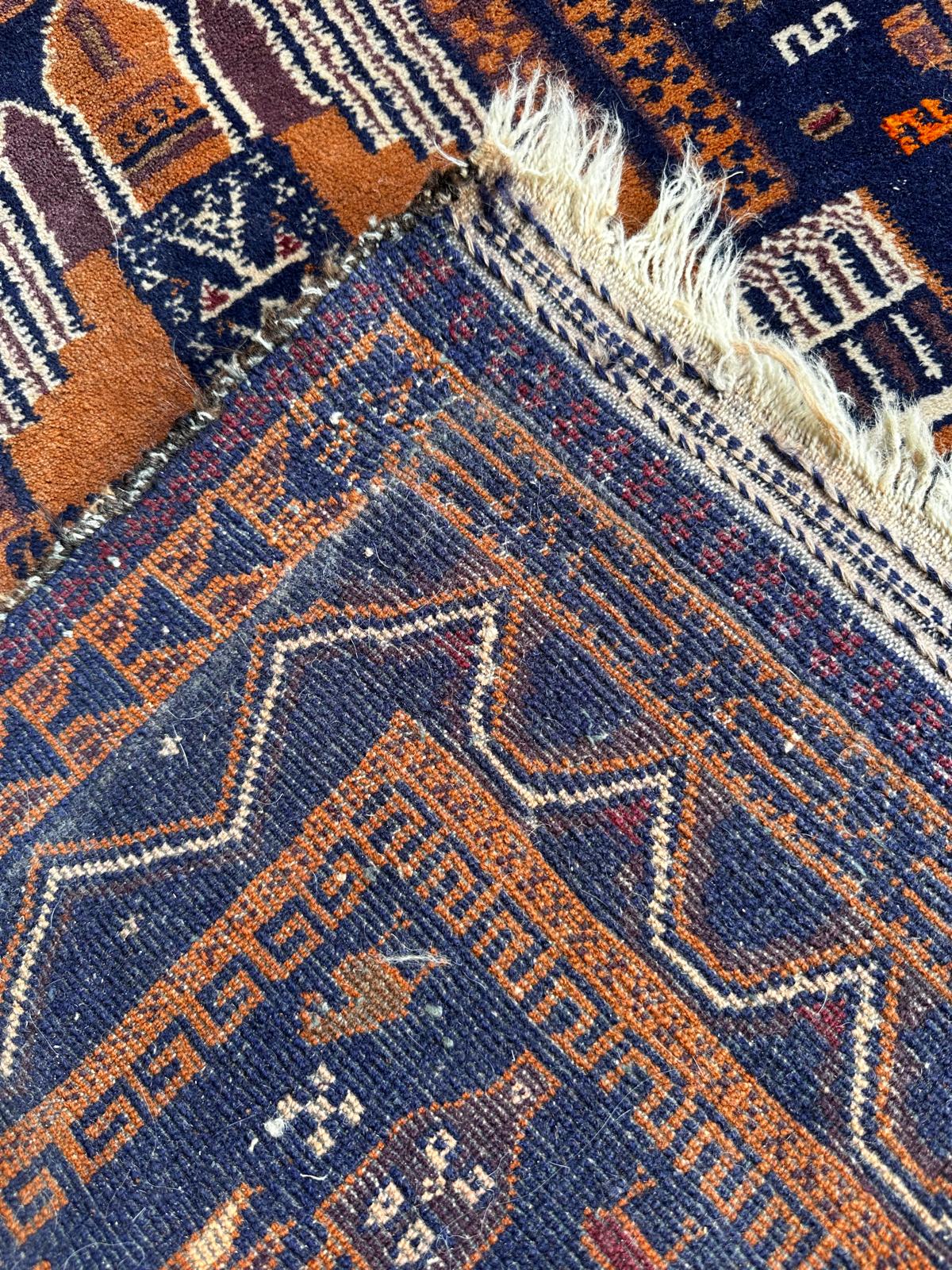 Tapis persan fait main