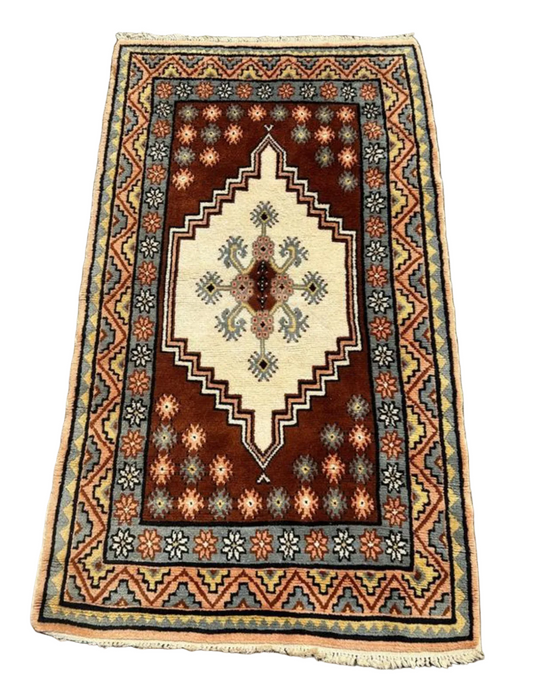 Tapis tunisien fait main 180cm x 100cm