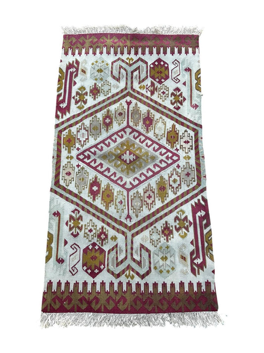 Tapis kilim fait main 70cm x 130cm
