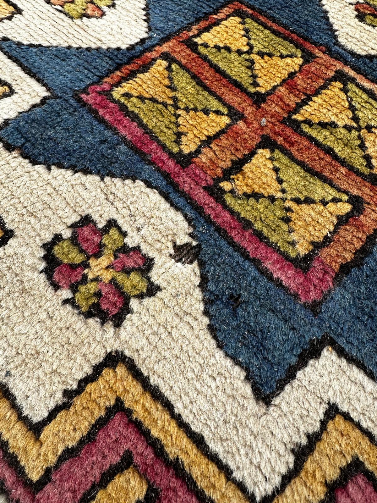 Tapis Turc fait main 1,9m x 1,3m