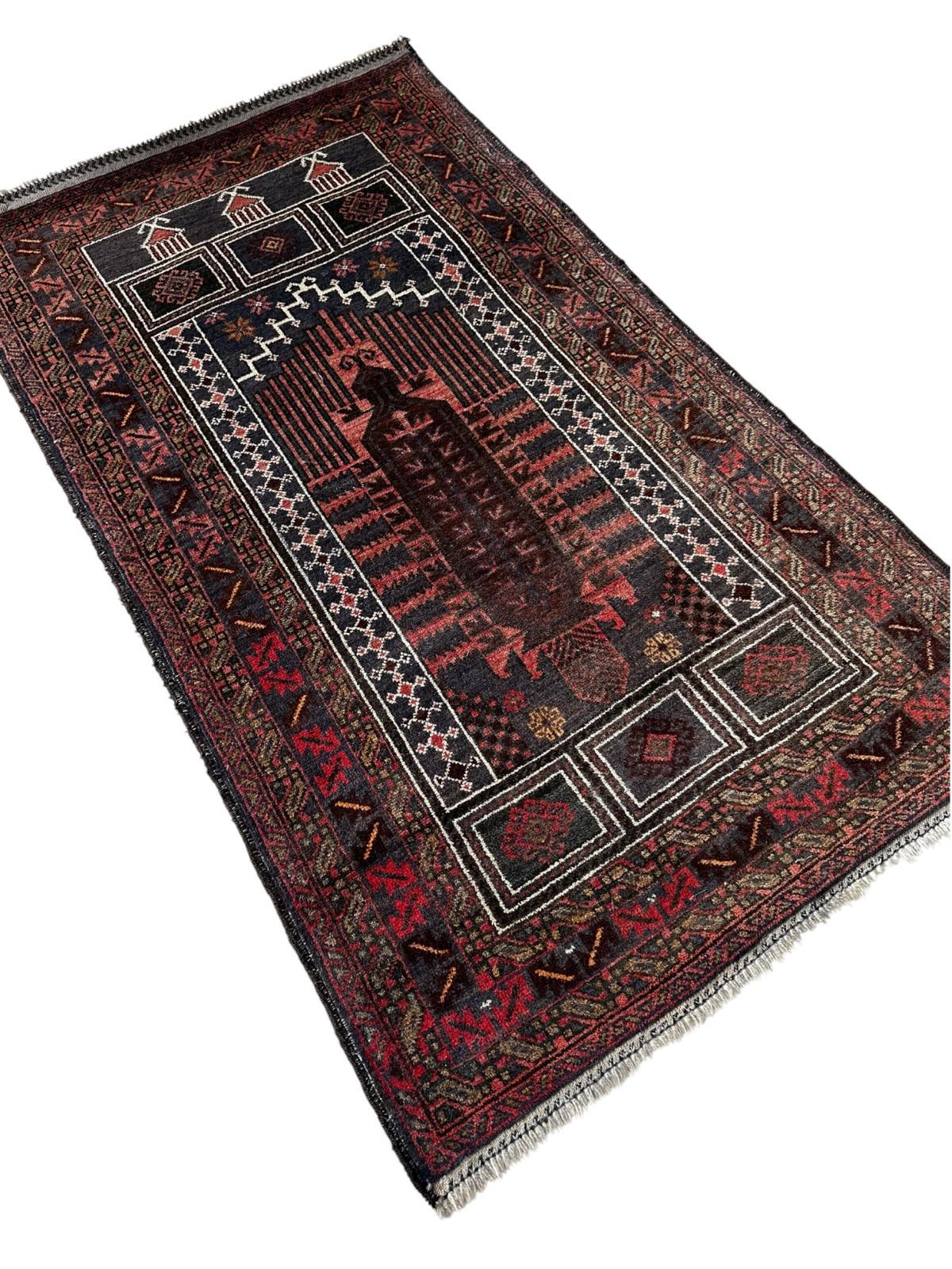 Tapis persan fait main 150cm x 80cm